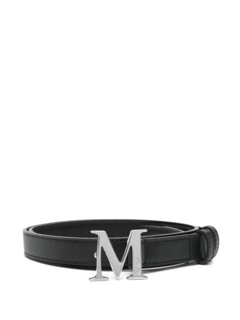 logo-buckle belt