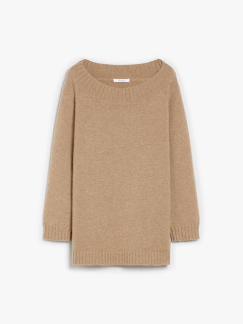 RADAMES Off-the-shoulder wool and cashmere jumper