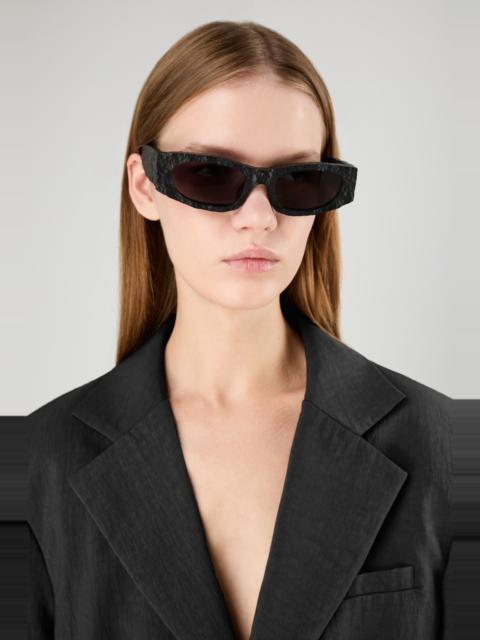 Black HIRMU Acetate Sunglasses