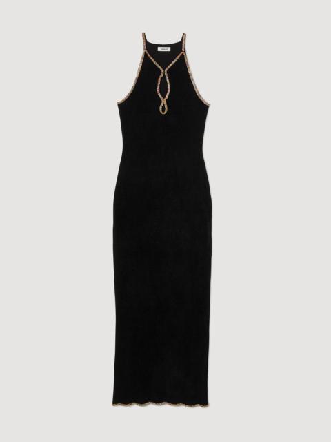Sleeveless maxi dress