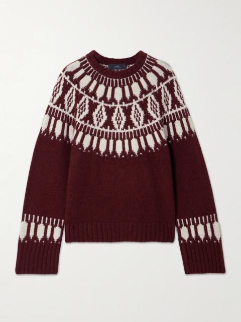 Jackson Fair Isle Cashmere Sweater