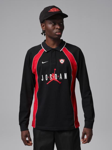 Jordan Flight Men's Long-Sleeve Polo Jersey