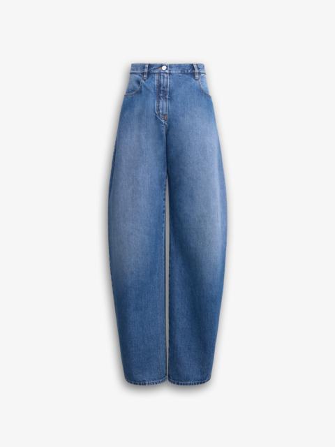 LOW WAIST ROUND JEANS