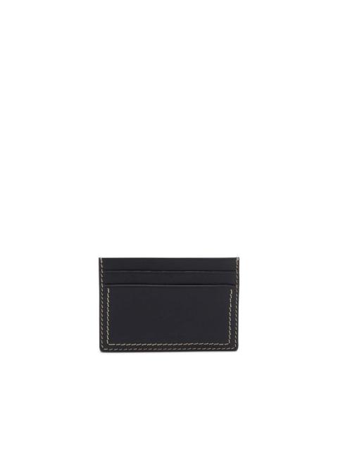 logo-debossed card holder