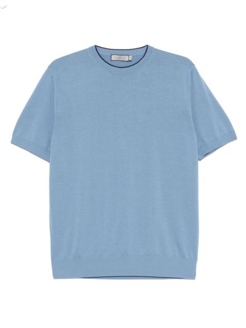fine-knit T-shirt
