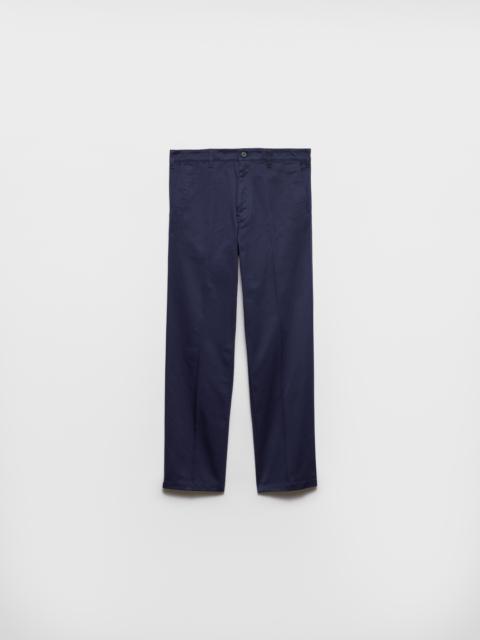 Cotton chino pants