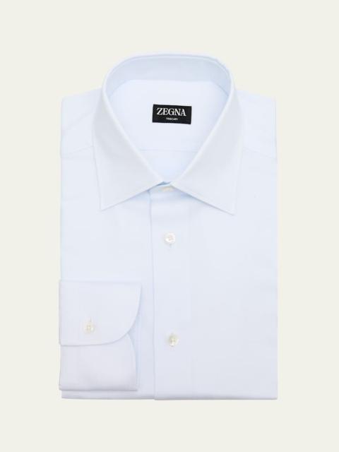 Men's Trecapi Textured Cotton Dress Shirt
