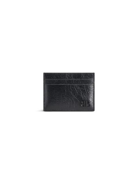 Men's Monaco Card Holder  in Black