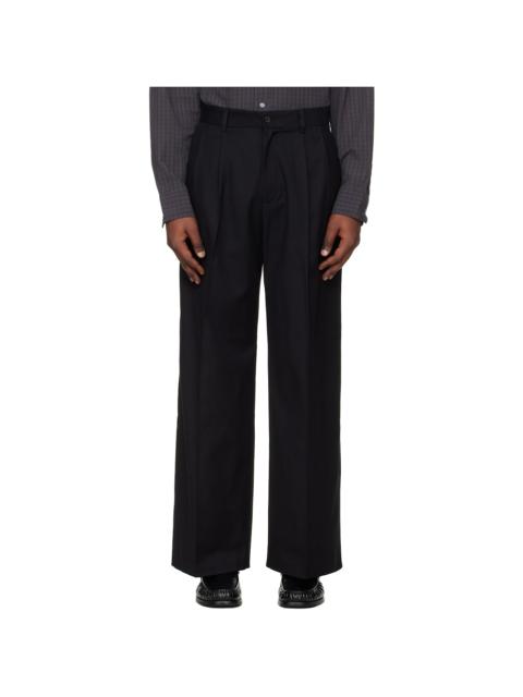 Black Loose-Fit Trousers