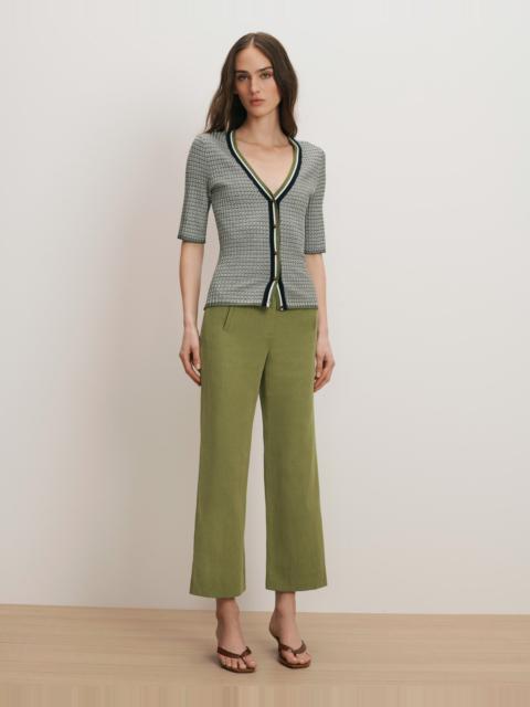 DOVA WIDE-LEG LINEN PANT
