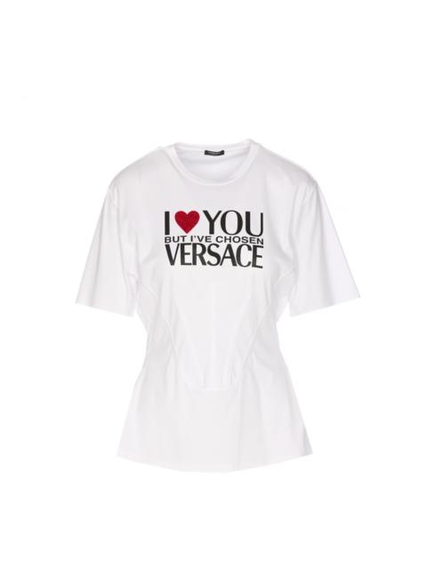 VERSACE T-SHIRTS AND POLOS WHITE