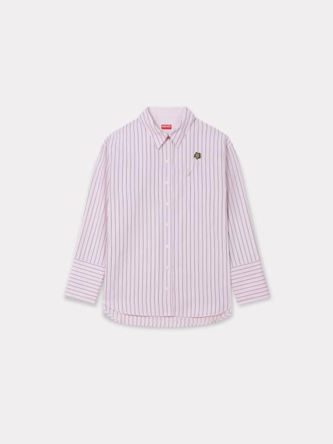 'Boke Flower' pin shirt in cotton poplin