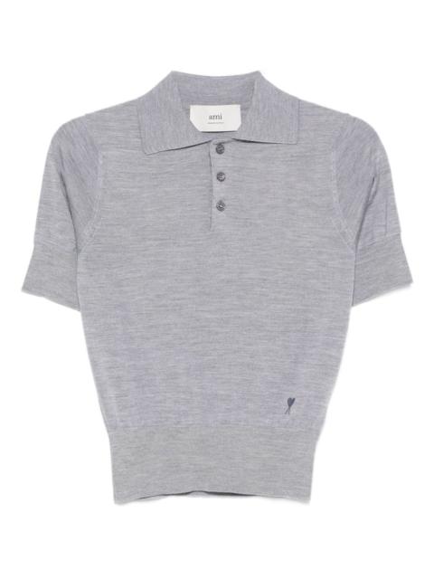 short-sleeve polo top
