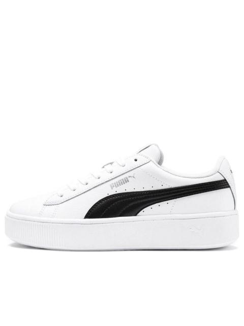 (WMNS) PUMA Vikky Stacked 'White Black' 369143-07