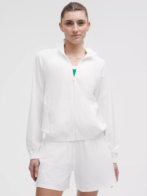 Adapted State Perforated Track Jacket