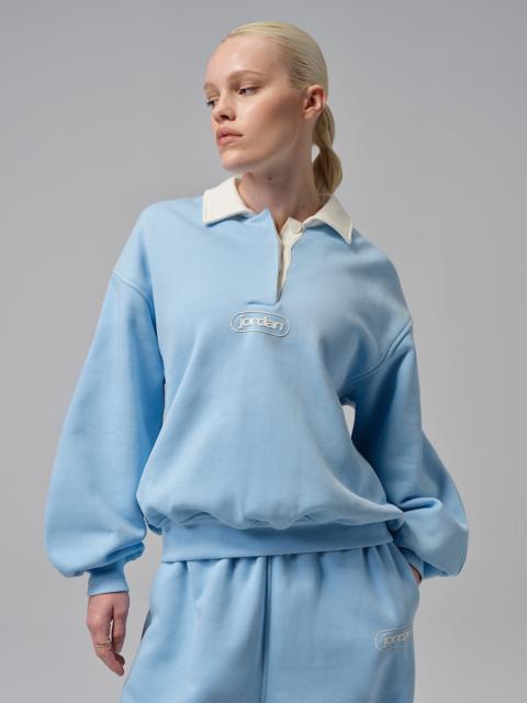 Jordan Flight Fleece Women's Rugby Top