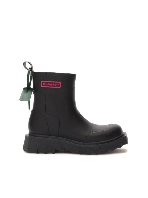 logo-print Sponge Rubberboot