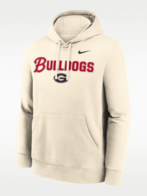 Georgia Primetime Club Men's Nike College Pullover Hoodie