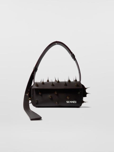 SPIKY SMALL LABAULETTO BAG / mud