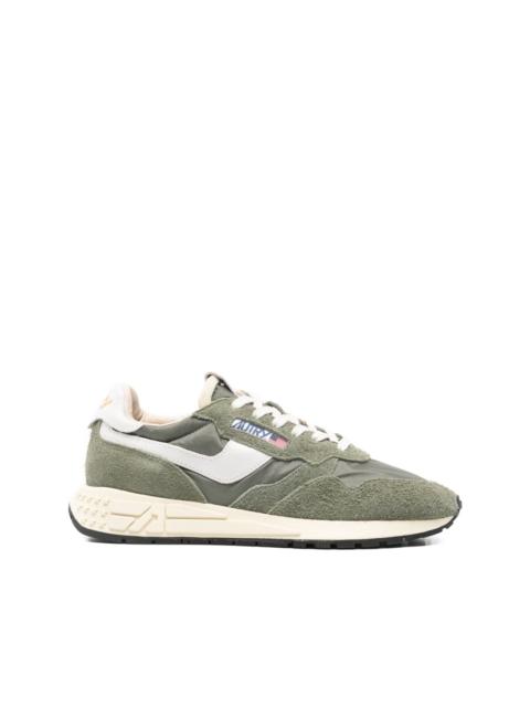 Reelwind suede panelled sneakers