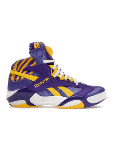 Reebok The Pump Shaq Attaq Sneakers Shoes LSU Tigers Lakers Purple Yellow Mens 9 Size 9 - Reebok Shaq Attaq Retro LSU for sale online | eBay main image 4
