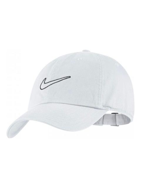 Nike Sportswear Heritage 86 Adjustable Cap 'White' 943091-100