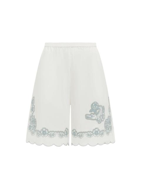 Louie Embroidered Short