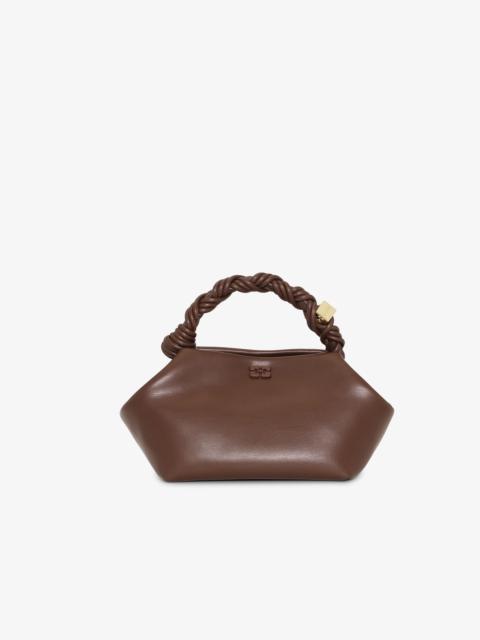 BROWN SMALL GANNI BOU BAG