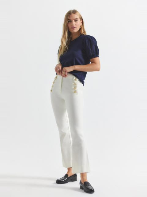 ROBERTSON CROP FLARE TROUSERS