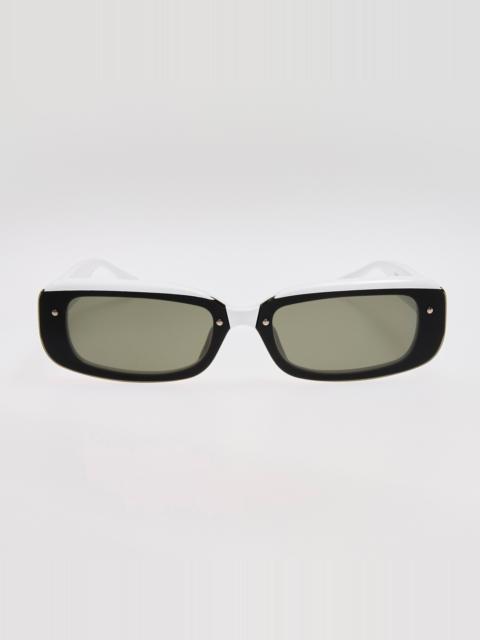 Flick Sunglasses in White