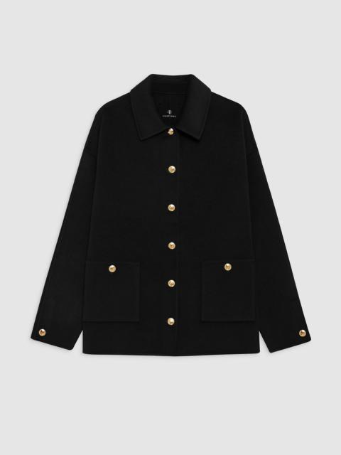 Luca Jacket - Black Cashmere Blend