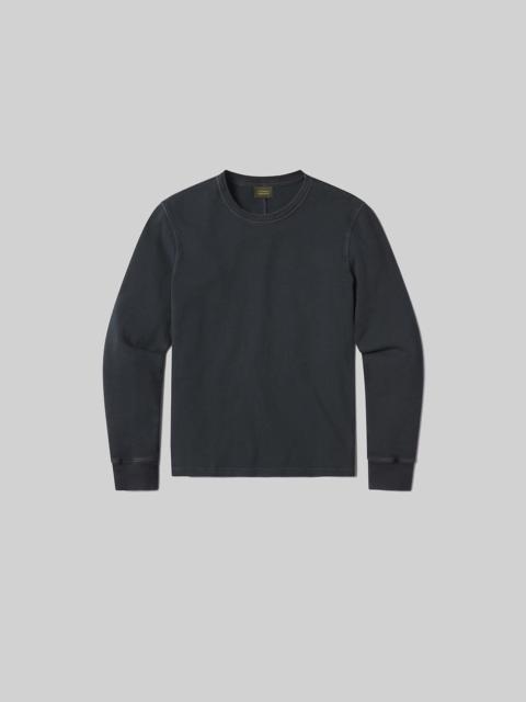 Waffle Crewneck
In Charred Cedar