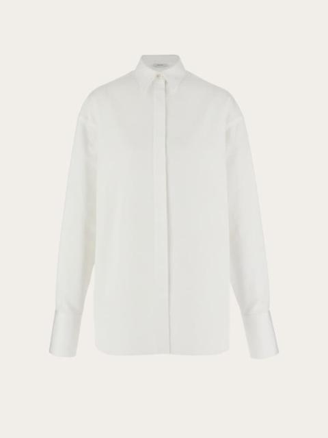 SASH COLLAR SHIRT