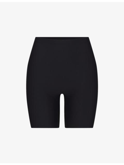 Butt-Enhancing High-Rise Stretch-Woven Shorts