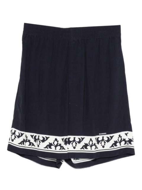 zip-concealed shorts