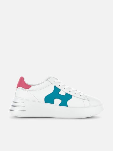 Hogan Rebel White Pink Green