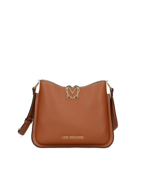logo-plaque shoulder bag