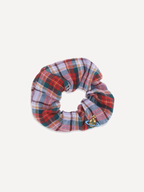 Tartan Hair Scrunchie