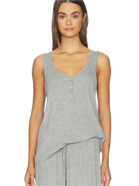 Dream Rib Vneck Tank Top