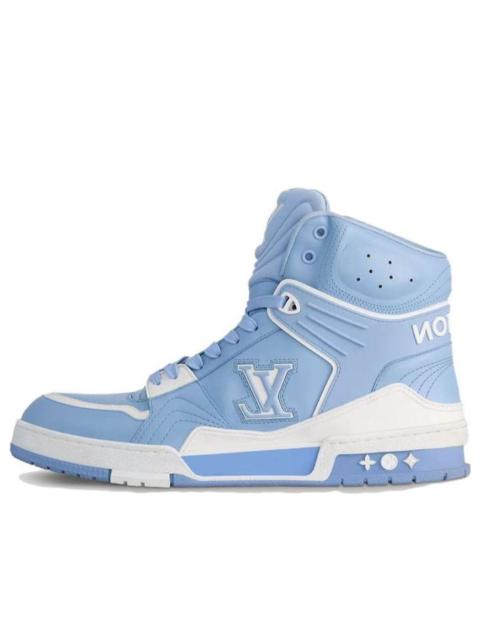 LOUIS VUITTON LV Trainer Sneaker Boots 'Blue' 1ABLST
