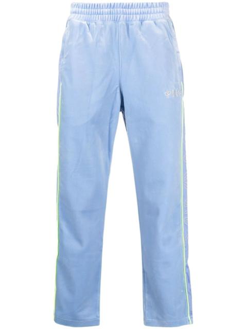 cropped leg track pants