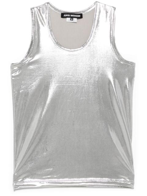 metallic tank top