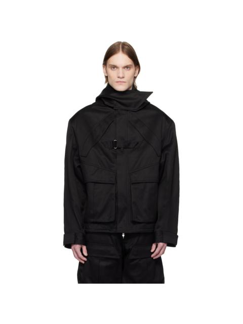 Black Cargo Jacket