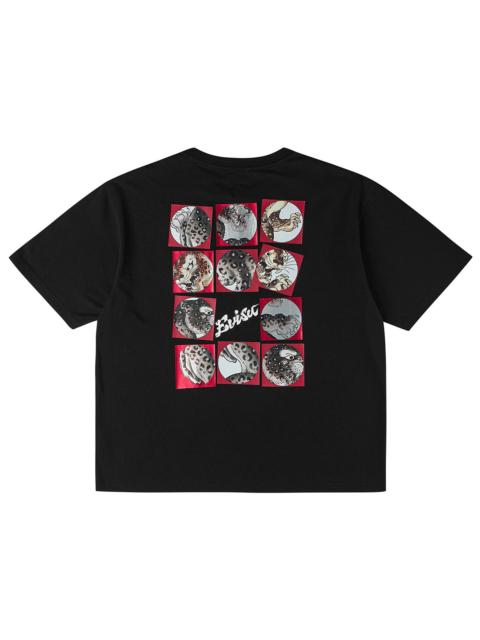 Leopard Grid Printed T-shirt