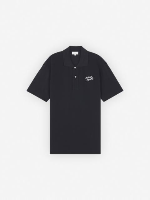 MAISON KITSUNE HANDWRITING COMFORT POLO