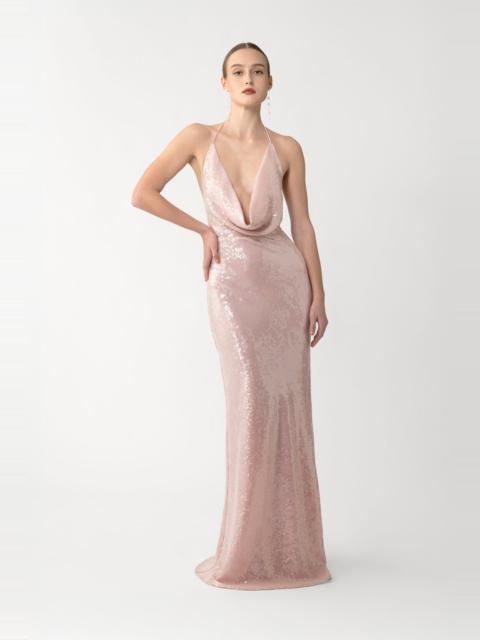CLAUDIA SEQUINED GOWN