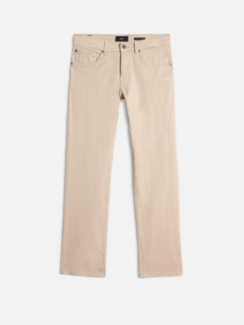 THE STRAIGHT in Denim Linen Oat