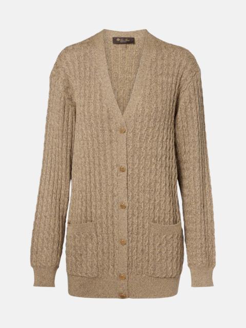 Bihar cable-knit cardigan