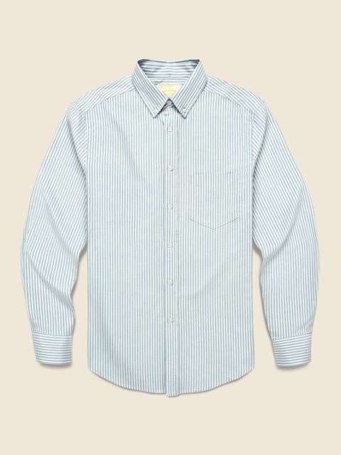 Belavista Oxford Shirt - Green Stripe