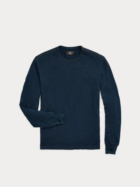 Indigo Jersey Long-Sleeve T-Shirt